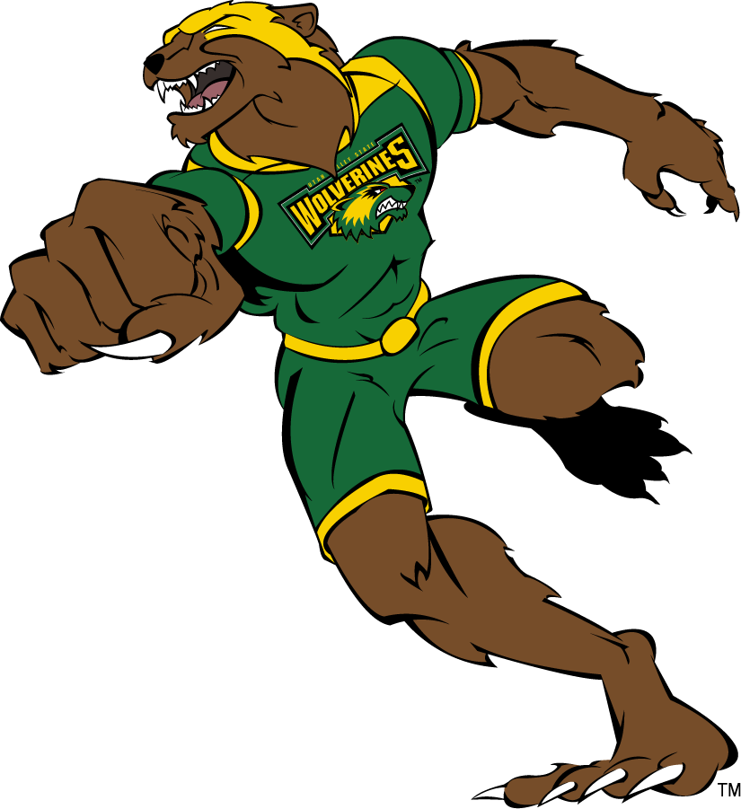 Utah Valley Wolverines 2004-2007 Mascot Logo iron on transfers for clothing